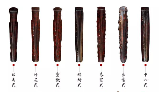 牡丹江市十四种常见古琴样式（图集）
